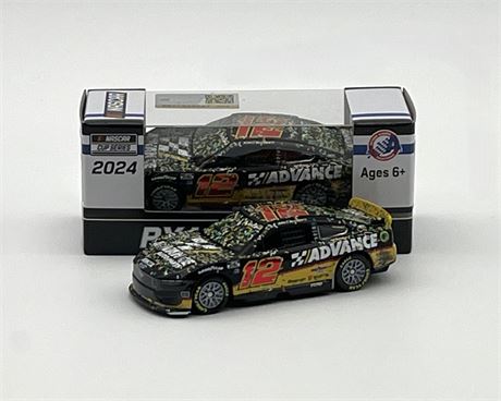 Ryan Blaney 2024 Advance Auto / Inaugural Iowa Speedway 6/16 Race Win 1:64