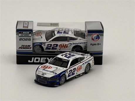 Joey Logano 2025 AAA Insurance Texas 5/4/25 Race Win 1:64 Nascar Diecast