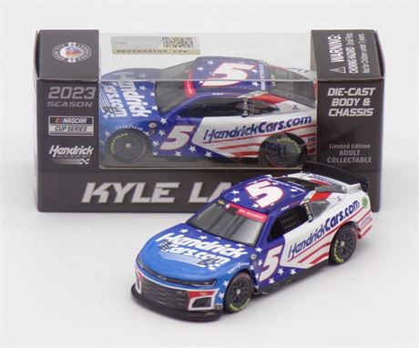 Kyle Larson 2023 HendrickCars.com Patriotic 1:64 Diecast Chassis
