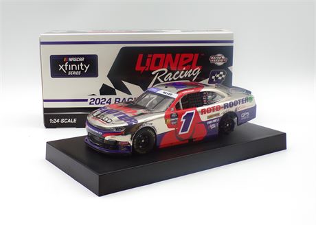 Sam Mayer 2024 Roto-Rooter Iowa 6/15 Race Win 1:24 Color Chrome