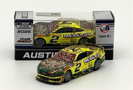 Austin Cindric 2025 Menards / Quaker State 4/27/2025 Race Win 1:64 Diecast
