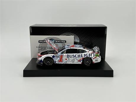 Ross Chastain Autographed 2024 Busch Light Country 1:24 Elite Nascar Diecast