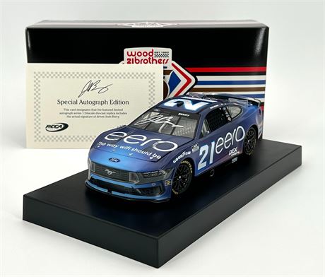 Josh Berry Autographed 2025 eero 1:24 Nascar Diecast