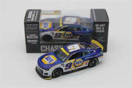 Chase Elliott 2022 NAPA / Nightvision 1:64 Nascar Diecast Chassis