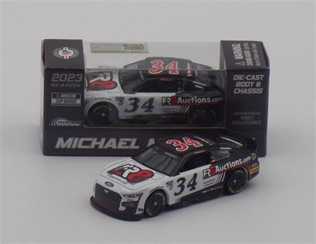 Michael McDowell 2023 Fr8Auctions.com 1:64 Nascar Diecast - Diecast Chassis