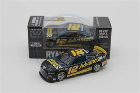 Ryan Blaney 2022 Advance Auto Parts 1:64 Nascar Diecast Chassis