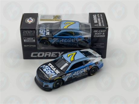 Corey LaJoie 2023 Team Negu 1:64 Nascar Diecast - Diecast Chassis