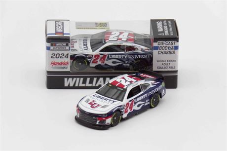 William Byron 2024 #24 Liberty University 1:64 Nascar Diecast Chassis